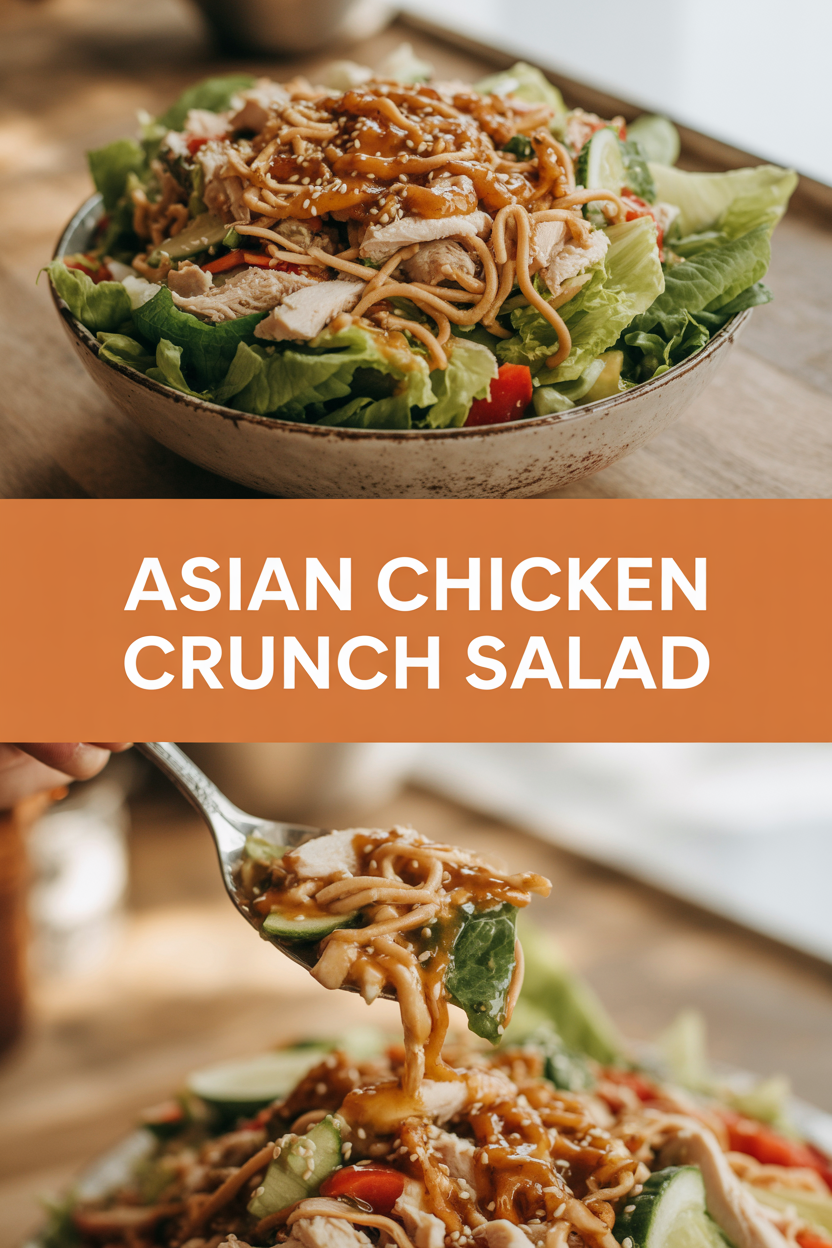 Asian Chicken Crunch Salad