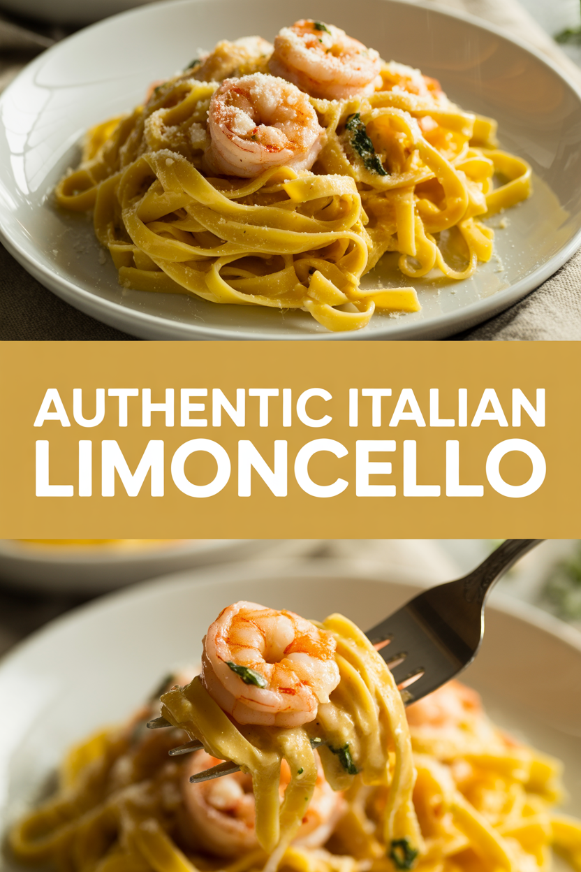 Authentic Italian Limoncello