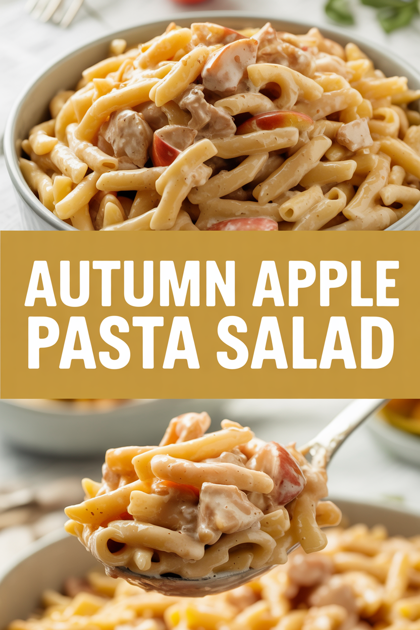 Autumn Apple Pasta Salad