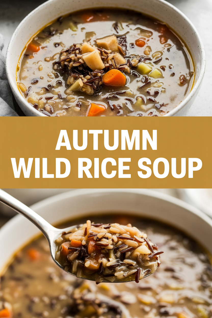 Autumn Wild Rice Soup