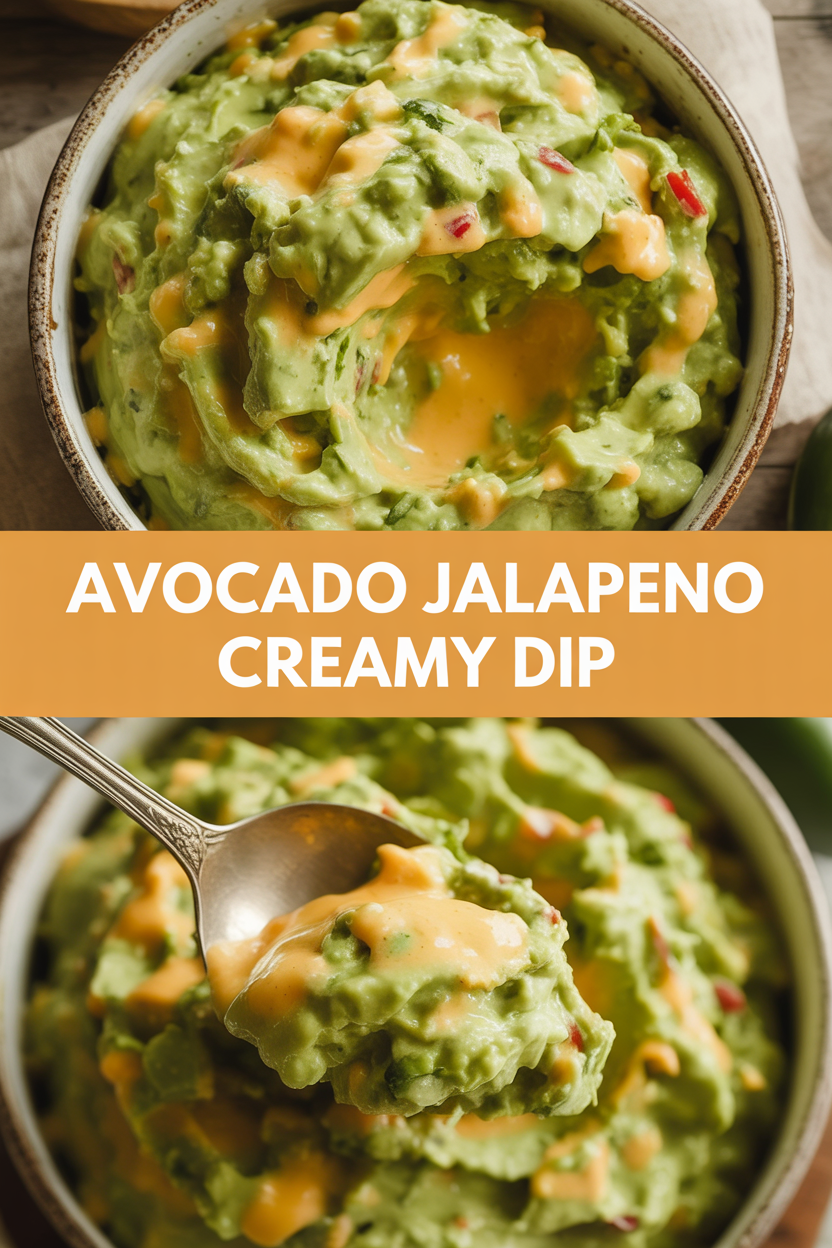 Avocado Jalapeno Creamy Dip