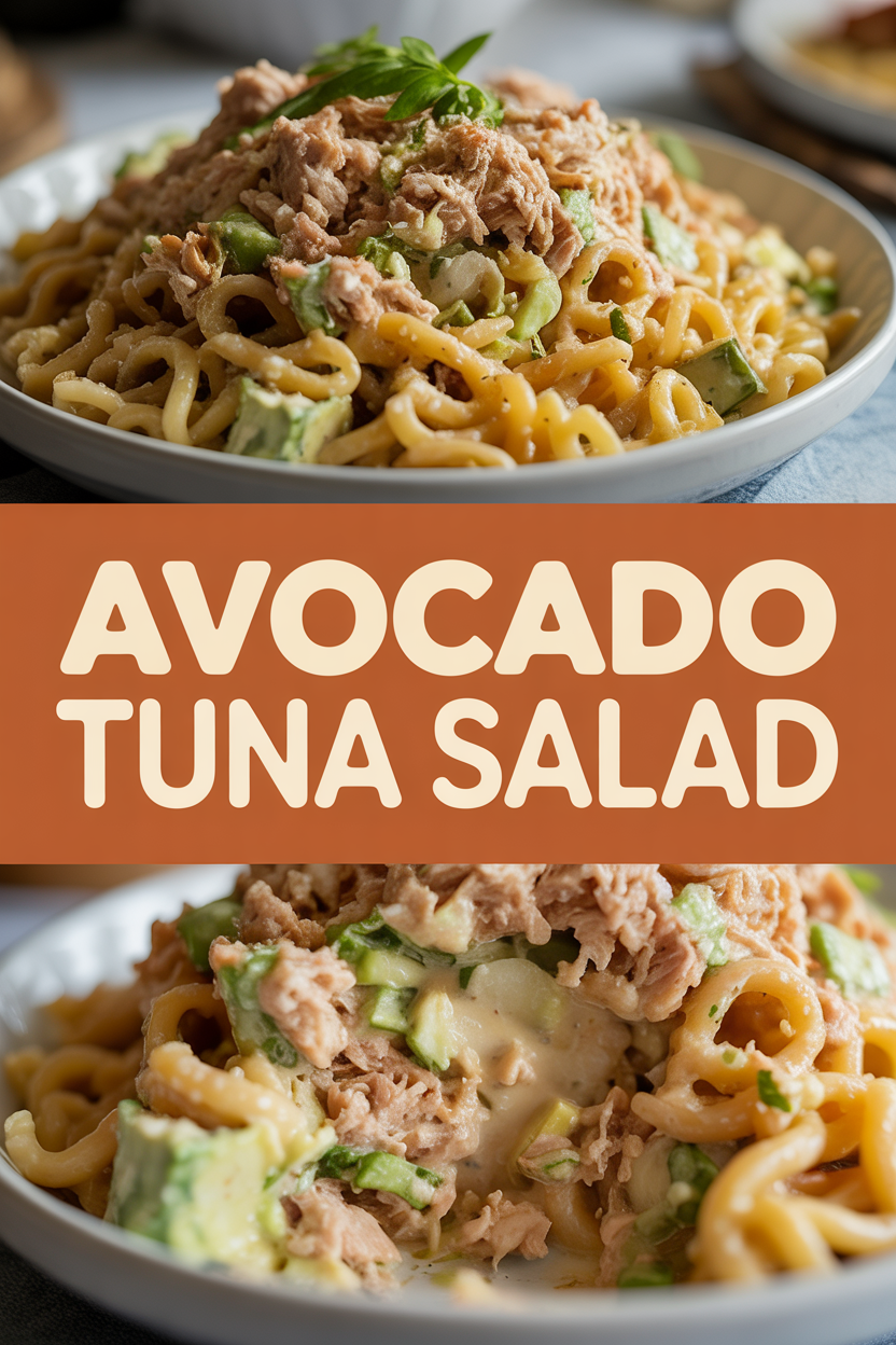Avocado Tuna Salad