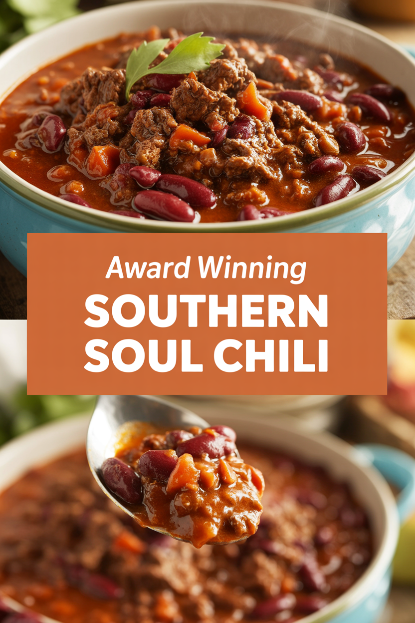 Award Winning Southern Soul Chili