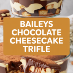 Baileys Chocolate Cheesecake Trifle