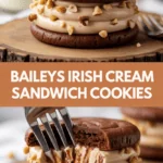 Baileys Irish Cream Sandwich Cookies