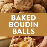 Baked Boudin Balls