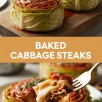 Baked Cabbage Steaks