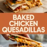 Baked Chicken Quesadillas