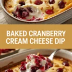 Baked Cranberry Cream Cheese Dip