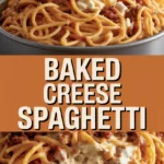 Baked Cream Cheese Spaghetti Baked Cream Cheese Spaghetti