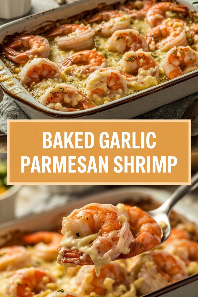 Baked Garlic Parmesan Shrimp