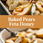 Baked Pears Feta Honey Baked Pears Feta Honey