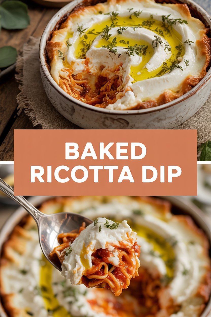 Baked Ricotta Dip