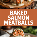 Baked Salmon Meatballs