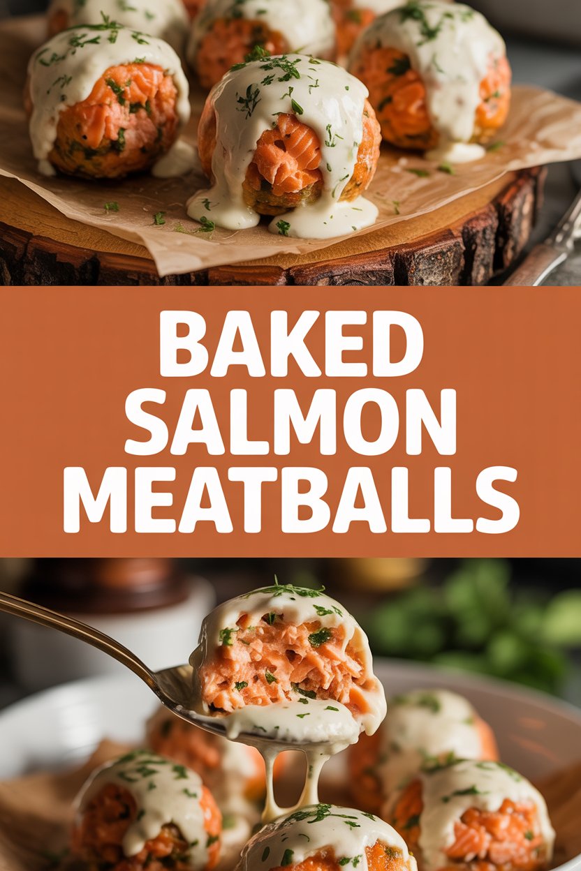 Baked Salmon Meatballs