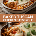 Baked Tuscan Chicken Casserole Baked Tuscan Chicken Casserole