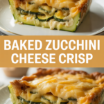 Baked Zucchini Cheese Crisp