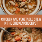 Chicken and Vegetable Stew in the Chicken Crockpot