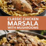 Classic Chicken Marsala with Mushrooms
