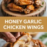 Honey Garlic Chicken Wings