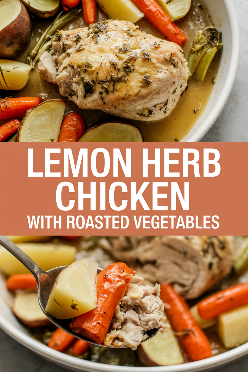 Lemon Herb Chicken with Roasted Vegetables