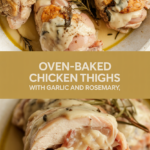 Oven-Baked Chicken Thighs with Garlic and Rosemary