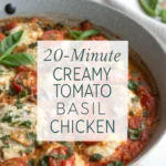 20-Minute Creamy Tomato Basil Chicken 20-Minute Creamy Tomato Basil Chickenjl