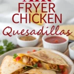 Air Fryer Chicken Quesadillasjl