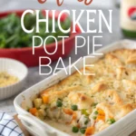 Cheesy Chicken Pot Pie Bake Cheesy Chicken Pot Pie Bakejl