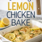 Cheesy Lemon Chicken Bake Cheesy Lemon Chicken Bakejl
