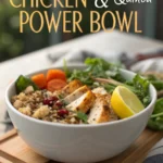 Chicken & Quinoa Power Bowl Chicken & Quinoa Power Bowljl
