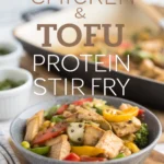Chicken & Tofu Protein Stir Fry Chicken & Tofu Protein Stir Fryjl