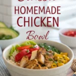 Classic Homemade Chicken Bowl Classic Homemade Chicken Bowljl
