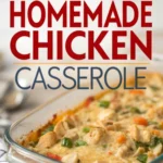 Classic Homemade Chicken Casserole Classic Homemade Chicken Casserolejl
