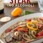 Creamy Pepper Steak (No Alcohol) Creamy Pepper Steak (No Alcohol)jl
