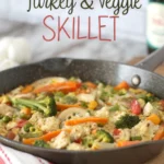 Creamy Turkey & Veggie Skillet Creamy Turkey & Veggie Skilletjl