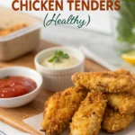 Crispy Baked Chicken Tenders (Healthy)jl
