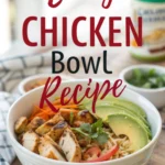 Easy Chicken Bowl Recipe Easy Chicken Bowl Recipejl