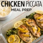 Healthy Chicken Piccata Meal Prep Healthy Chicken Piccata Meal Prepjl