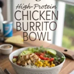 High-Protein Chicken Burrito Bowl High-Protein Chicken Burrito Bowljl