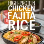 High-Protein Chicken Fajita Rice High-Protein Chicken Fajita Ricejl