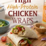 High-Protein Chicken Wraps High-Protein Chicken Wrapsjl