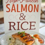 High-Protein Salmon & Rice Plate High-Protein Salmon & Rice Platejl