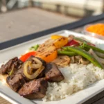 Lean Steak & Rice Plate Lean Steak & Rice Platejl