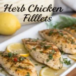 Lemon Butter Herb Chicken Fillets Lemon Butter Herb Chicken Filletsjl