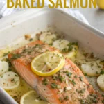 Lemon Garlic Baked Salmon Lemon Garlic Baked Salmonjl
