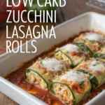 Low Carb Zucchini Lasagna Rolls Low Carb Zucchini Lasagna Rollsjl