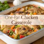 One-Pan Chicken Casserole One-Pan Chicken Casserolejl