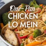 One-Pan Chicken Lo Mein One-Pan Chicken Lo Meinjl