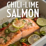 One-Pan Chili-Lime Salmon One-Pan Chili-Lime Salmonjl